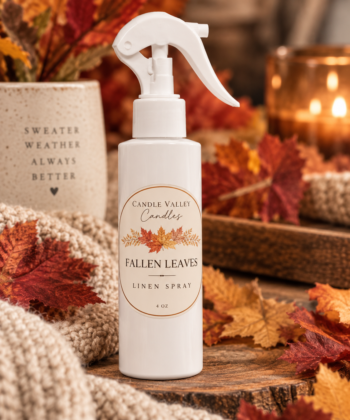 Fallen Leaves Linen Spray